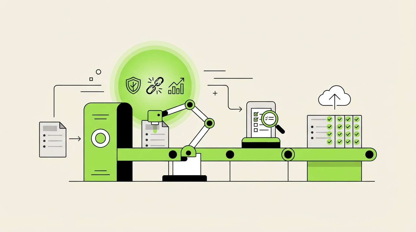 Quality checks that protect rankings and brand standards